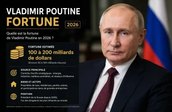 Vladimir Poutine fortune​ : Quelle est sa fortune cachée ?