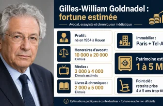 Gilles-William Goldnadel Fortune : Chiffres clés Patrimoine